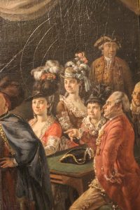 Autoritratto del Bellotto con famiglia