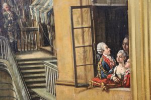 Bellotto, ritratto del Re Poniatowski con famiglia