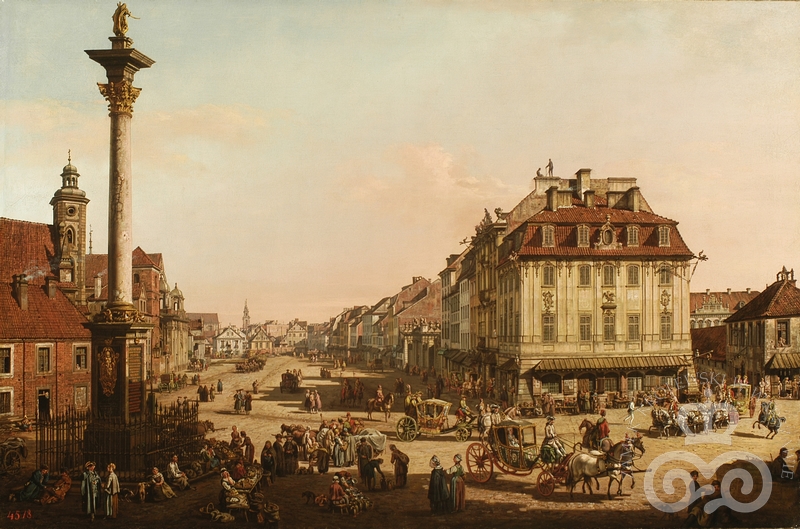Bernardo Bellotto, Varsavia
